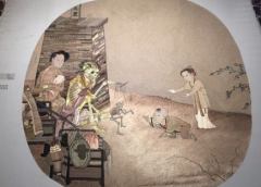 宋朝李嵩留下的一幅“鬼”画，《骷髅幻戏图》