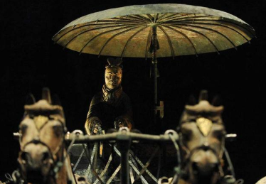 秦始皇铜马车上的伞有什么作用？到底有多厉害？