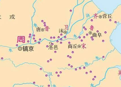 春秋时期位于现今郑州市一带的几个小国分别是哪些?