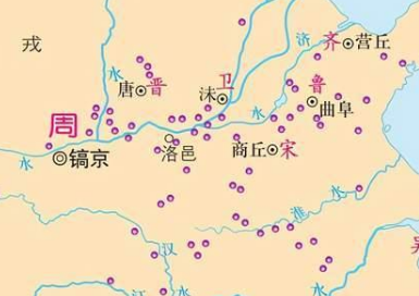 春秋时期位于今渭南市一带的诸侯国都有哪些？