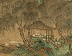 元朝时期，画家们的隐逸思想是如何通过山水画表达的？