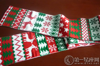 圣诞节礼物围巾