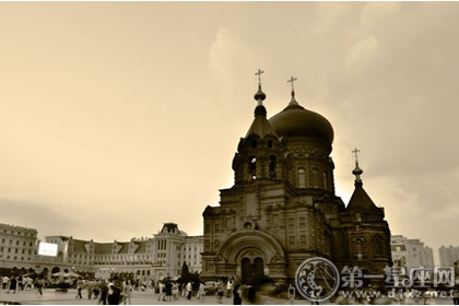 哈尔滨地标性建筑：索菲亚教堂