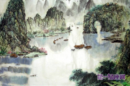 独树一帜的桂林山水画