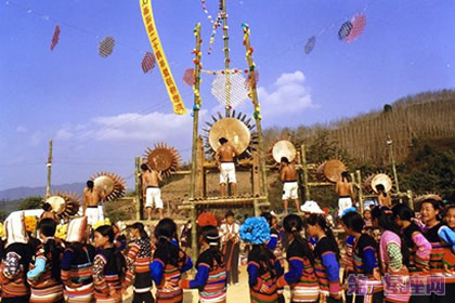 基诺族祭龙节