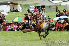 川西旅游传统节日：甘孜理塘赛马节