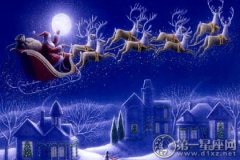 圣诞老人的鹿叫什么，为什么是它拉雪橇