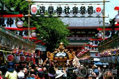 日本节日介绍：东京最热门的浅草三社祭