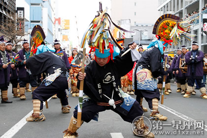 日本节日习俗：预祝丰收舞