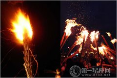 热情如火的民族节日：火把节火把图片