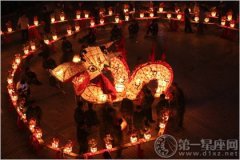 古老的江西传统民俗：石人桥灯
