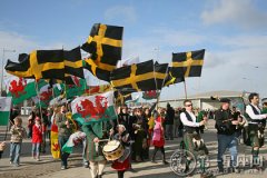 热情洋溢的威尔士国庆日：圣大卫日