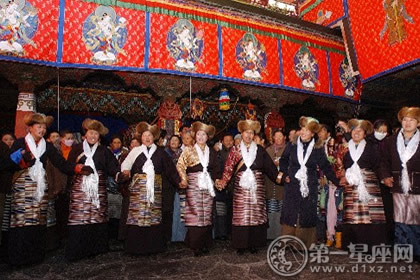 藏族女性专属的白拉姆节