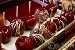 万圣节传统食物：太妃糖苹果做法