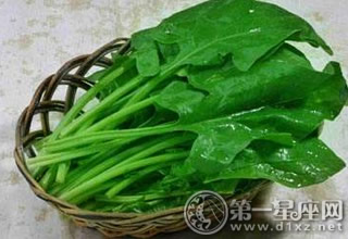菠菜解毒防春燥